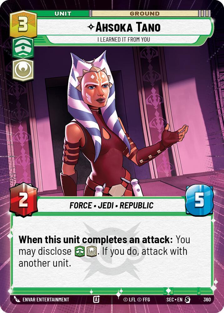 Ahsoka Tano - I Learned It from You (Hyperspace) (360) [Secrets of Power]