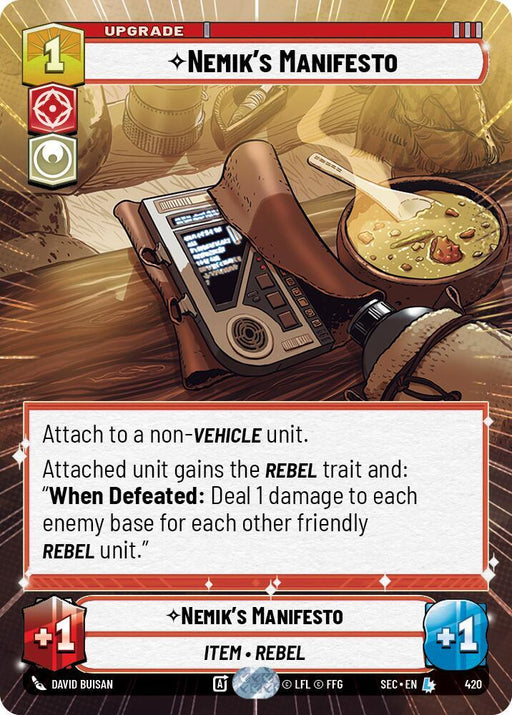 Nemik's Manifesto (Hyperspace) (420) [Secrets of Power]