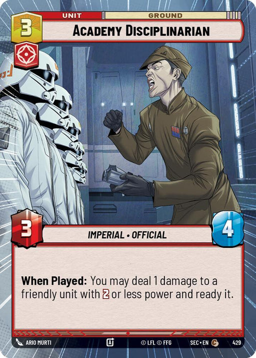 Academy Disciplinarian (Hyperspace) (429) [Secrets of Power]