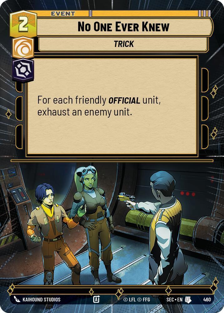 No One Ever Knew (Hyperspace) (460) [Secrets of Power]