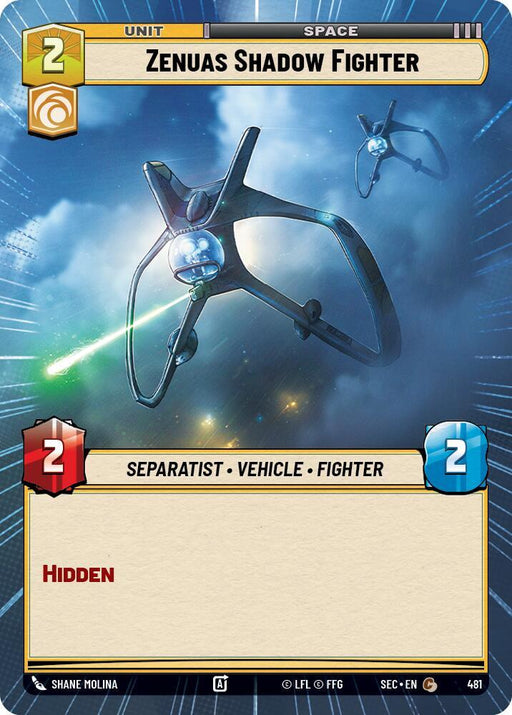 Zenuas Shadow Fighter (Hyperspace) (481) [Secrets of Power]