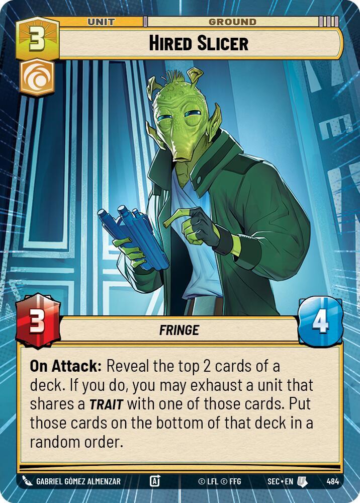 Hired Slicer (Hyperspace) (484) [Secrets of Power]