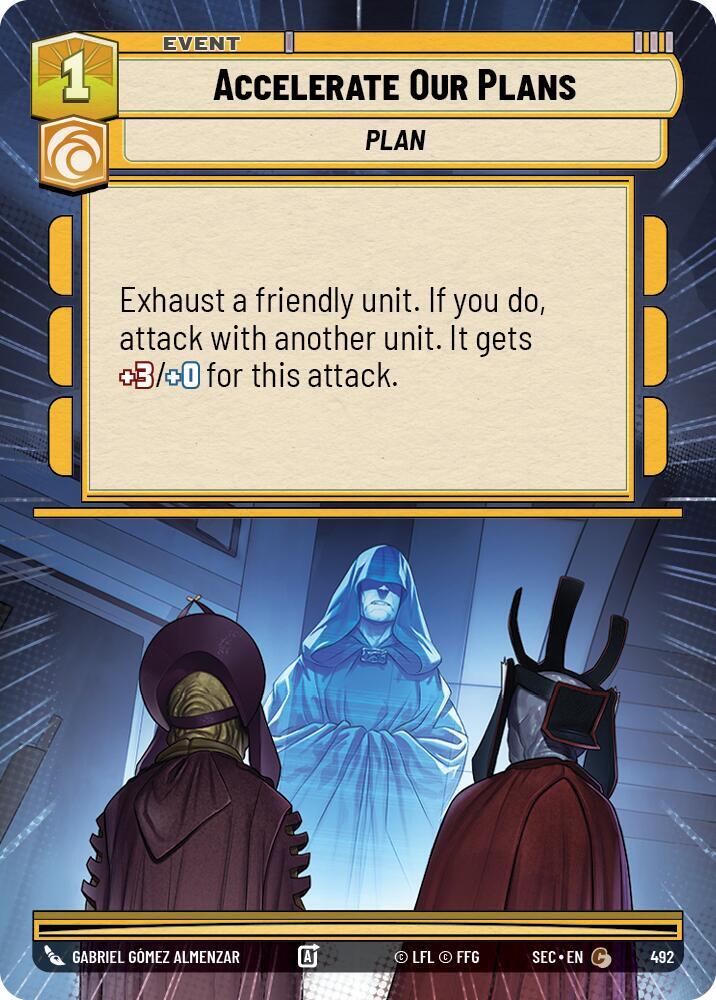 Accelerate Our Plans (Hyperspace) (492) [Secrets of Power]