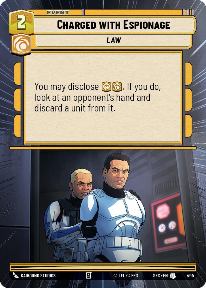 Charged with Espionage (Hyperspace) (494) [Secrets of Power]