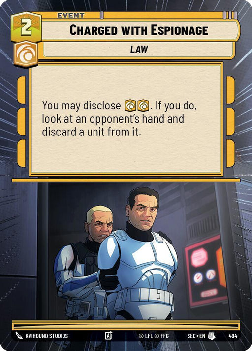 Charged with Espionage (Hyperspace) (494) [Secrets of Power]