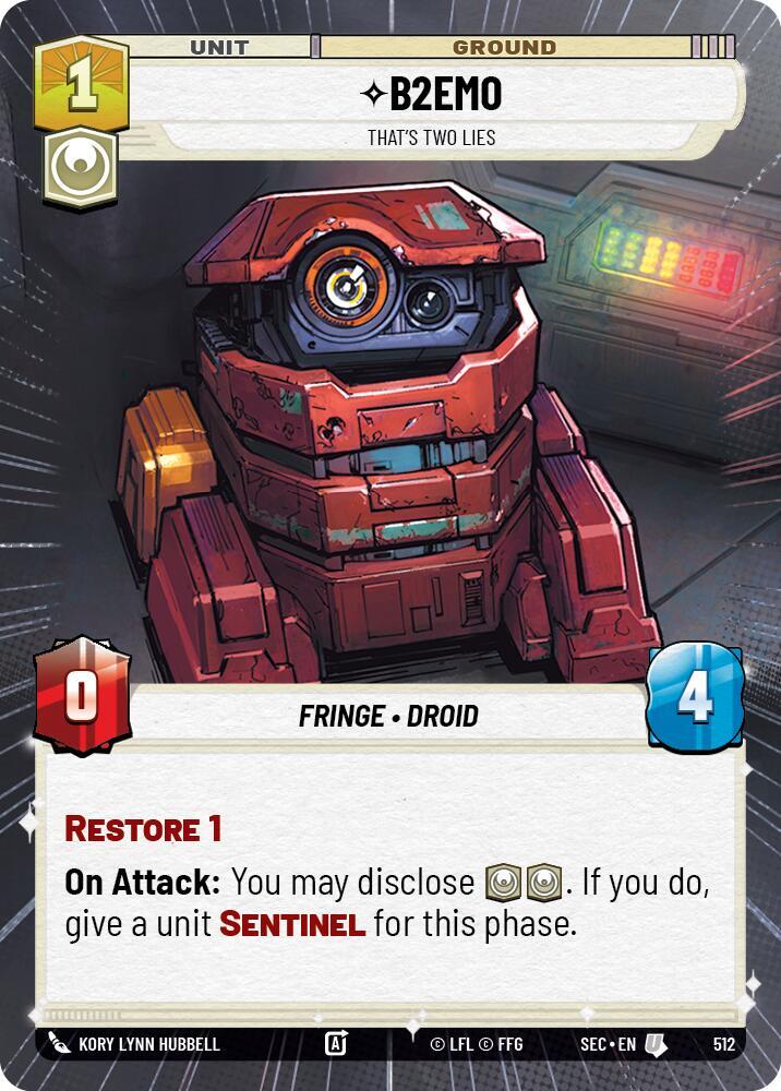 B2EMO - That's Two Lies (Hyperspace) (512) [Secrets of Power]