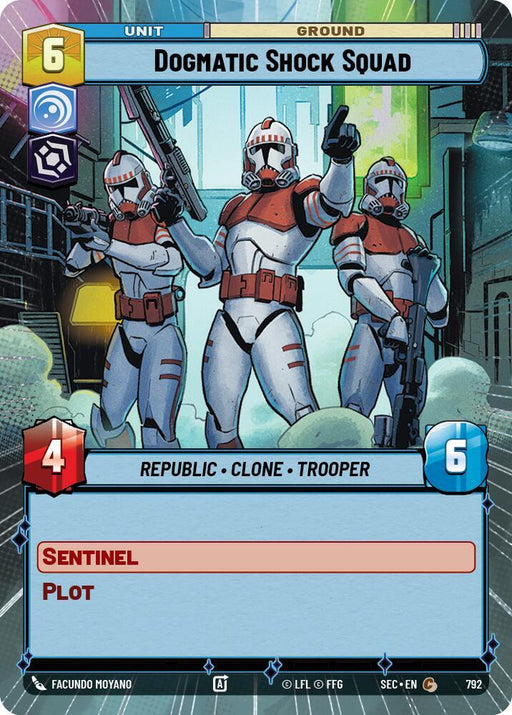 Dogmatic Shock Squad (Hyperspace Foil) (792) [Secrets of Power]