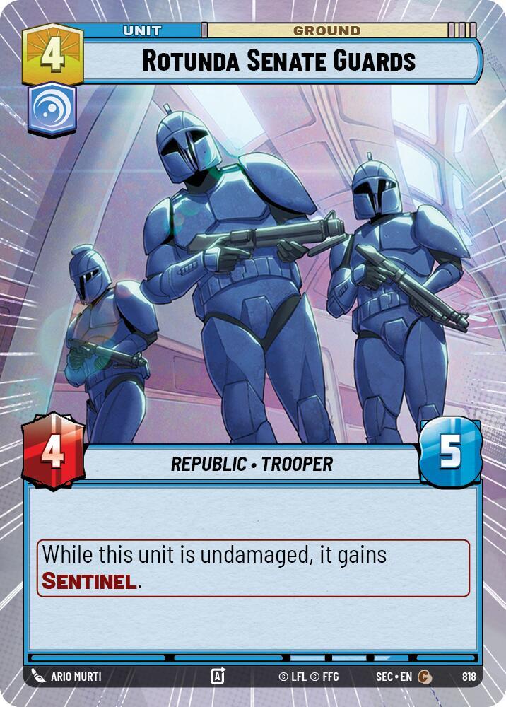 Rotunda Senate Guards (Hyperspace Foil) (819) [Secrets of Power]