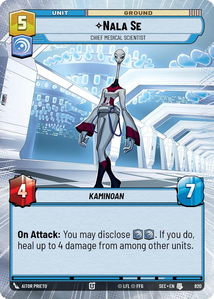 Nala Se - Chief Medical Scientist (Hyperspace Foil) (820) [Secrets of Power]