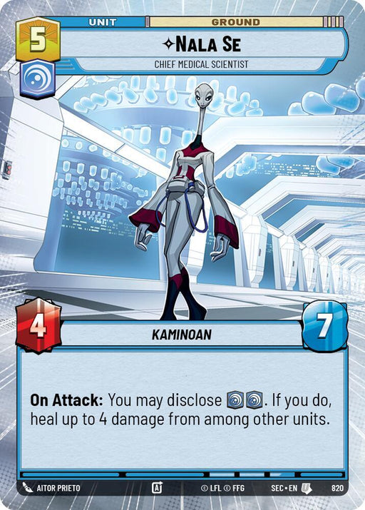 Nala Se - Chief Medical Scientist (Hyperspace Foil) (820) [Secrets of Power]