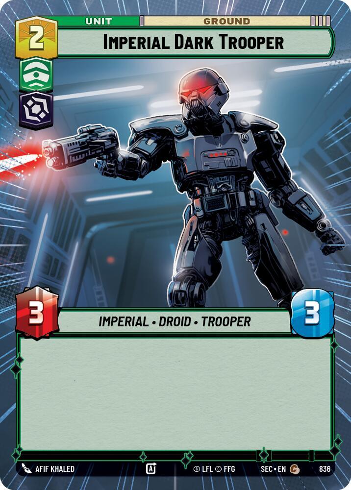 Imperial Dark Trooper (Hyperspace Foil) (836) [Secrets of Power]