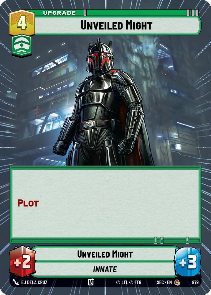 Unveiled Might (Hyperspace Foil) (879) [Secrets of Power]