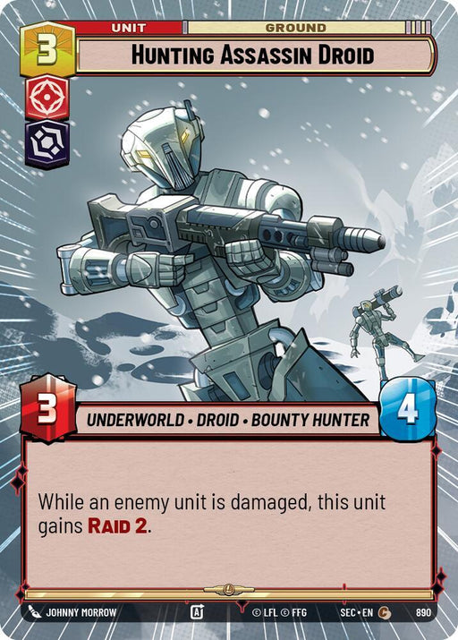 Hunting Assassin Droid (Hyperspace Foil) (890) [Secrets of Power]