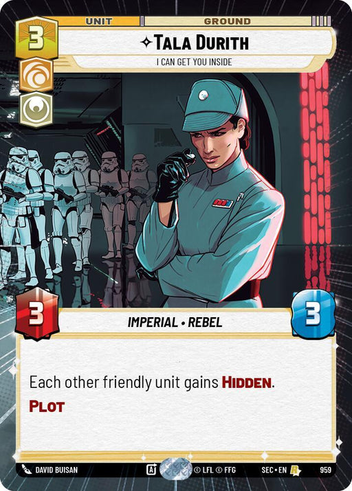 Tala Durith - I Can Get You Inside (Hyperspace Foil) (959) [Secrets of Power]