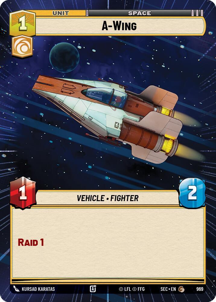 A-Wing (Hyperspace Foil) (969) [Secrets of Power]