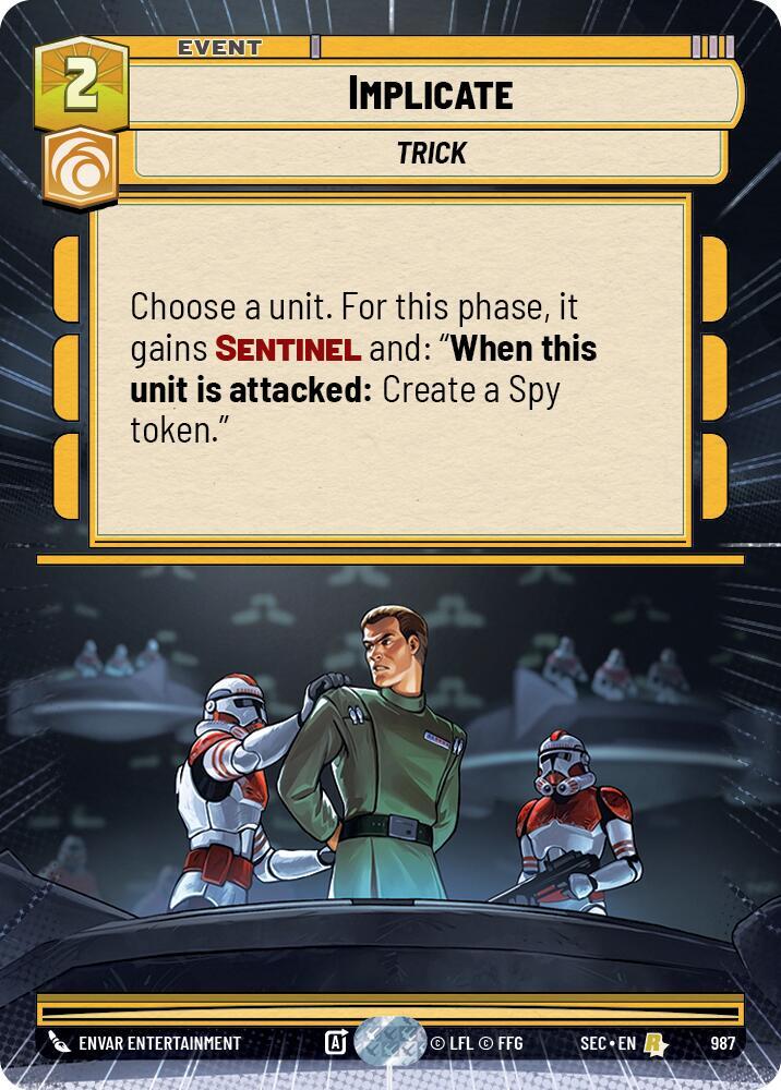 Implicate (Hyperspace Foil) (987) [Secrets of Power]