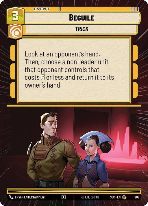 Beguile (Hyperspace Foil) (989) [Secrets of Power]