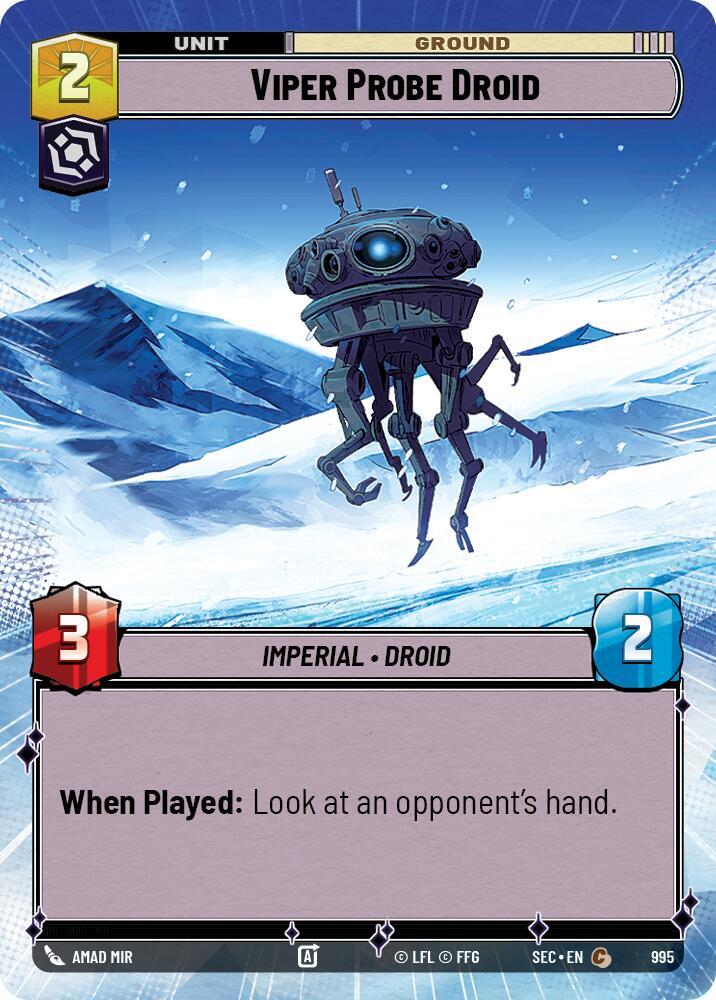 Viper Probe Droid (Hyperspace Foil) (995) [Secrets of Power]