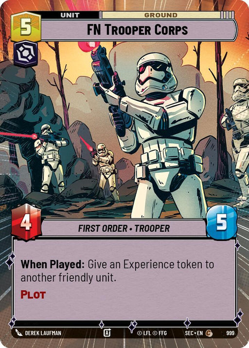 FN Trooper Corps (Hyperspace Foil) (999) [Secrets of Power]
