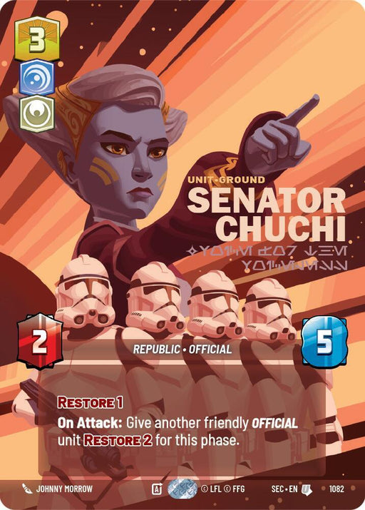 Senator Chuchi - Voice for the Voiceless (Prestige Foil) (1082) [Secrets of Power]