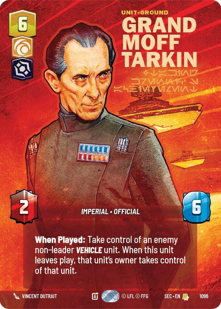 Grand Moff Tarkin - Taking Krennic's Achievement (Prestige Foil) (1096) [Secrets of Power]