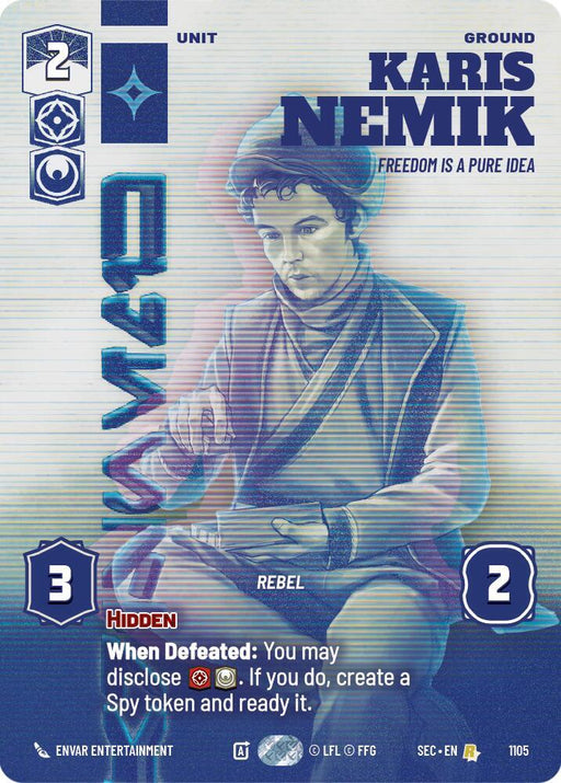 Karis Nemik - Freedom is a Pure Idea (Prestige Foil) (1105) [Secrets of Power]