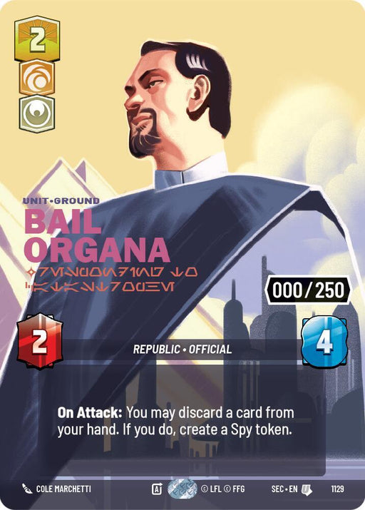 Bail Organa - Responding to Catastrophe (Serialized) (1129) [Secrets of Power]