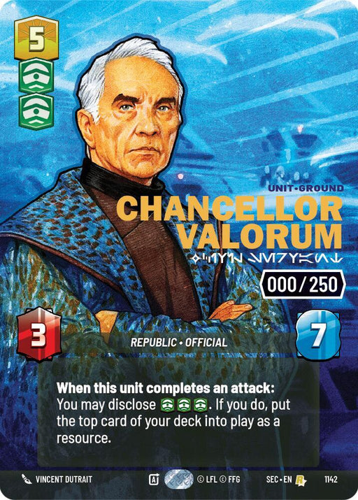 Chancellor Valorum - Civil Servant (Serialized) (1142) [Secrets of Power]