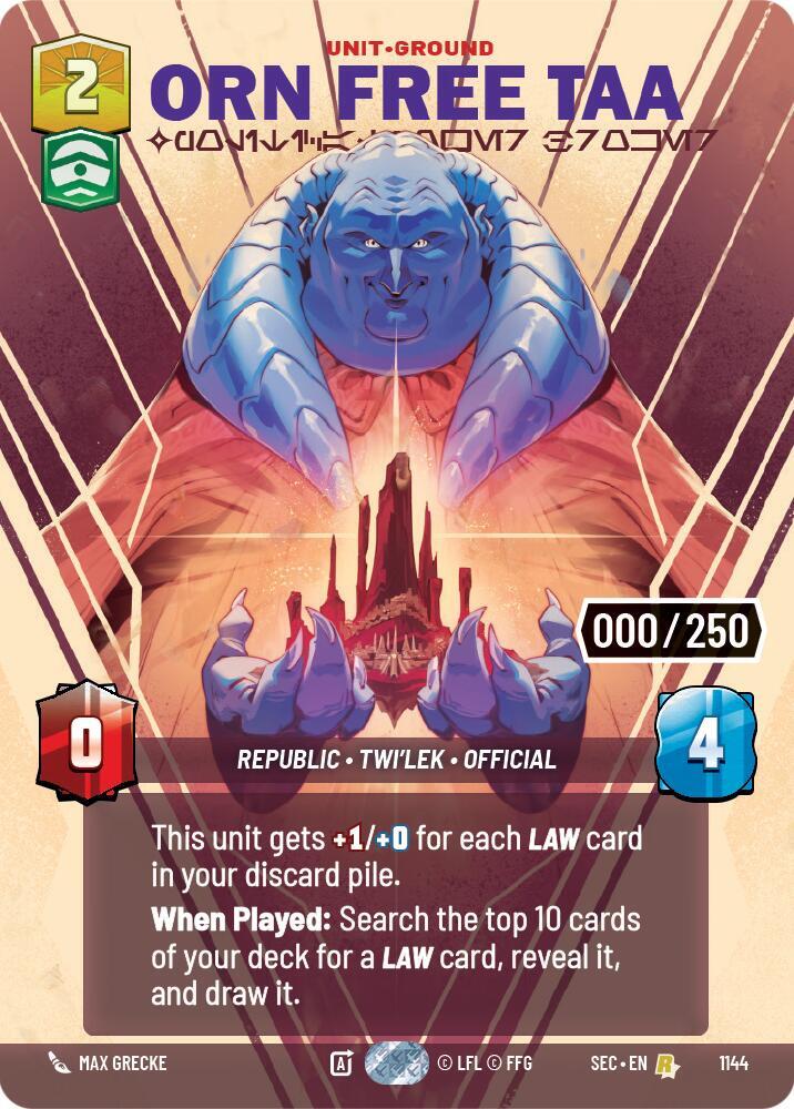 Orn Free Taa - Political Power Broker (Serialized) (1144) [Secrets of Power]