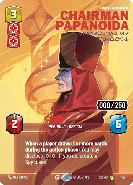 Chairman Papanoida - Undaunted Diplomat (Serialized) (1145) [Secrets of Power]