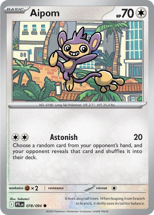 Aipom (078/094) [ME02: Phantasmal Flames]