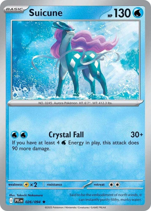 Suicune (026/094) [ME02: Phantasmal Flames]