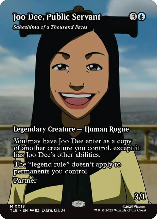 Joo Dee, Public Servant - Sakashima of a Thousand Faces (Borderless) (18) [Avatar: The Last Airbender: Eternal-Legal]
