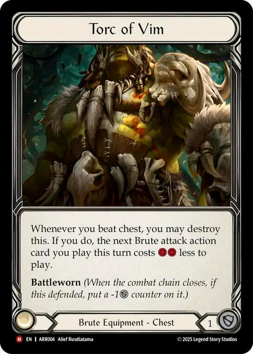Torc of Vim (ARR004) [Armory Deck: Rhinar]