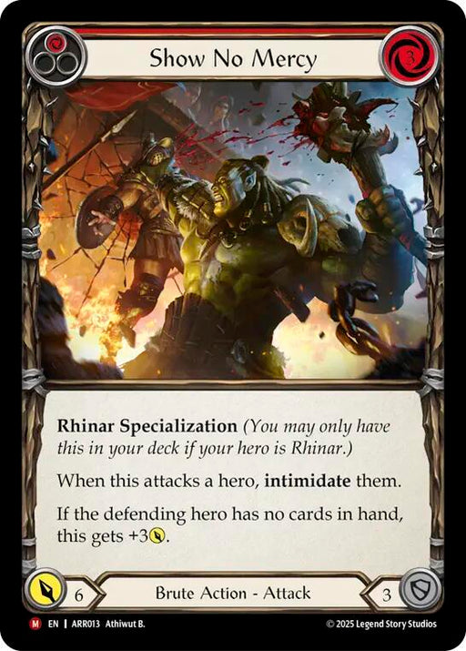 Show No Mercy (ARR013) [Armory Deck: Rhinar]