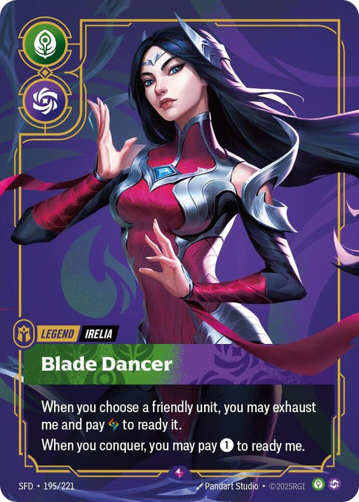 Irelia - Blade Dancer (195/221) [Spiritforged]