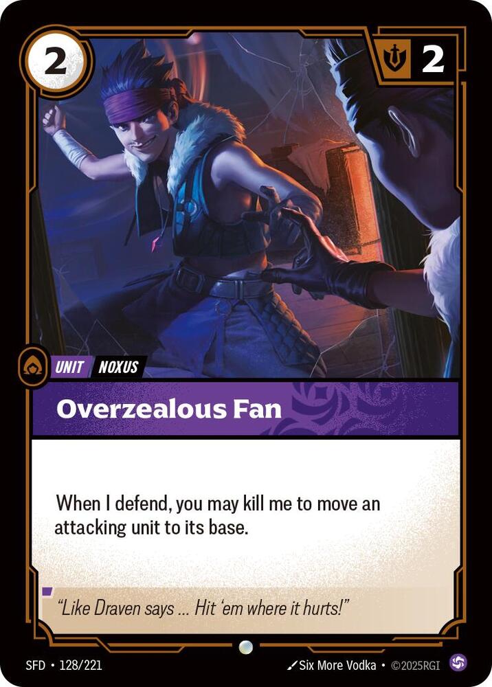 Overzealous Fan (128/221) [Spiritforged]