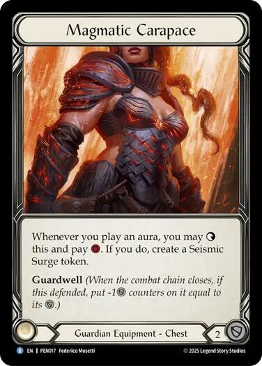 Magmatic Carapace (PEN017) [Compendium of Rathe]