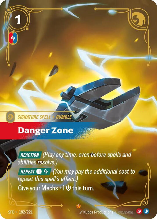 Danger Zone (182/221) [Spiritforged]