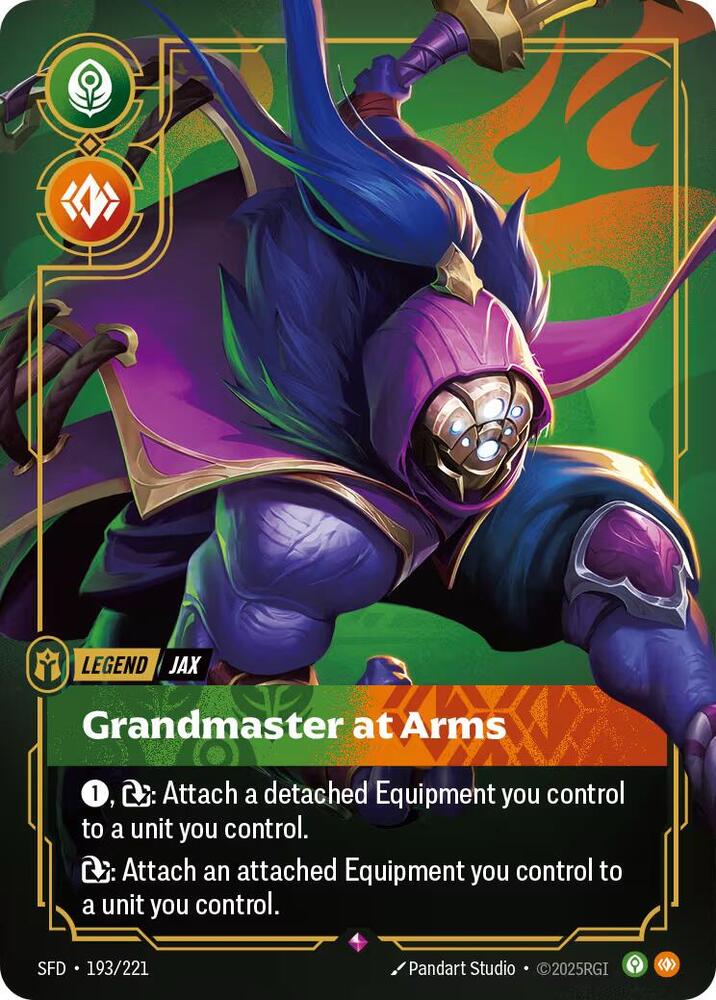 Jax - Grandmaster At Arms (193/221) [Spiritforged]