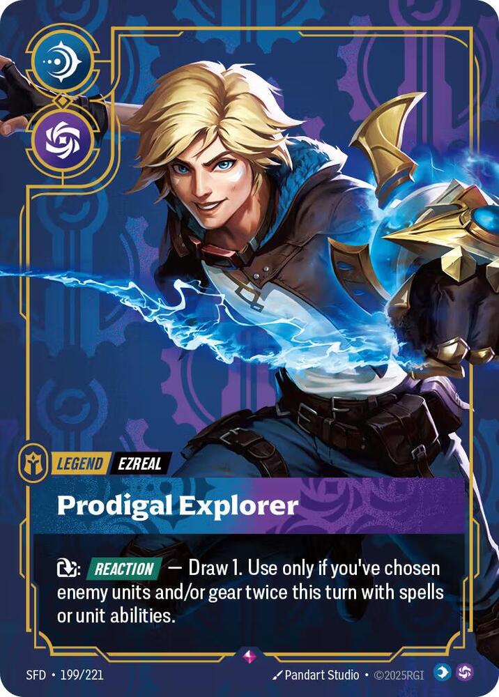 Ezreal - Prodigal Explorer (199/221) [Spiritforged]