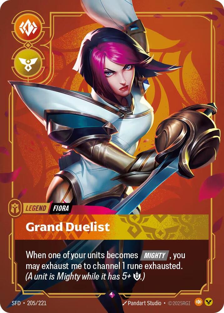 Fiora - Grand Duelist (205/221) [Spiritforged]