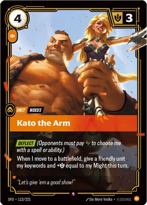Kato the Arm (112/221) [Spiritforged]
