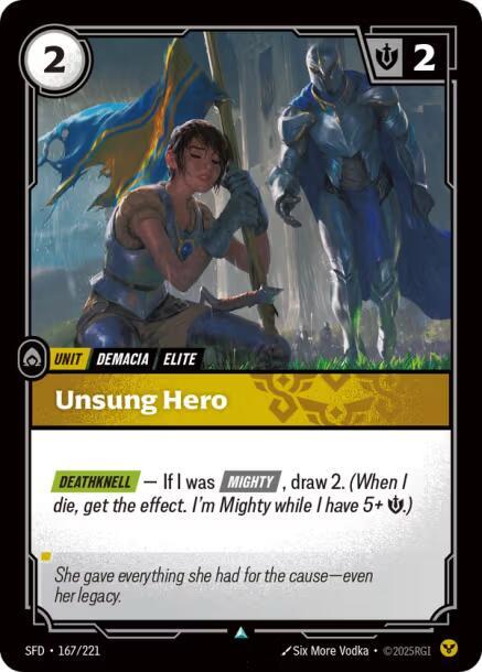 Unsung Hero (167/221) [Spiritforged]