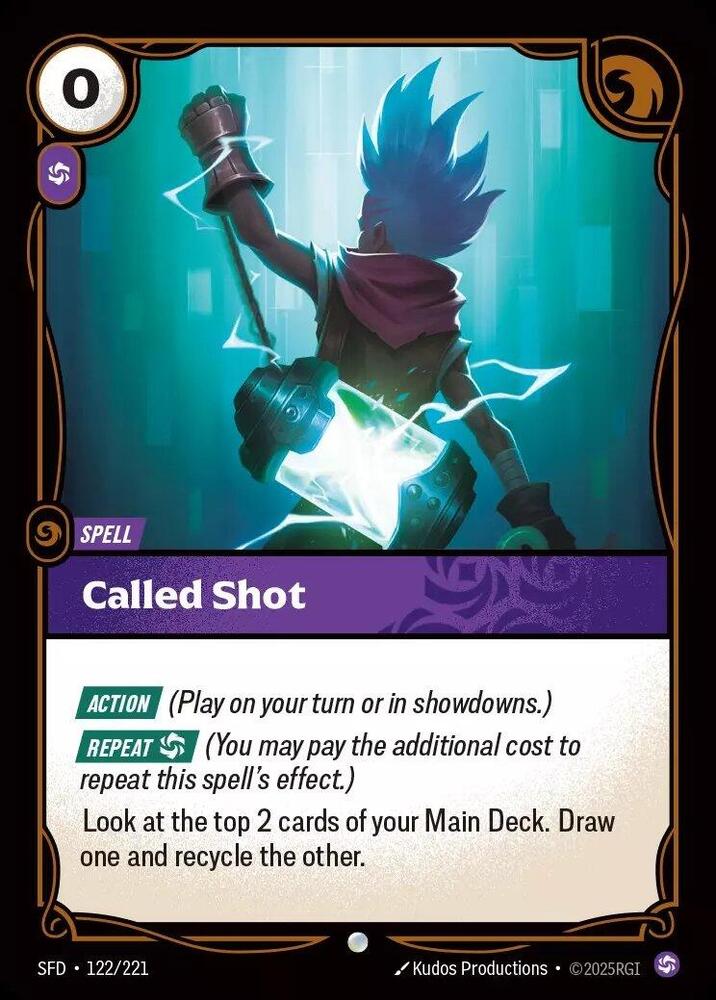 Called Shot (122/221) [Spiritforged]