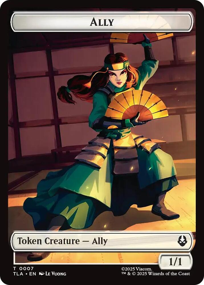 Ally (0007) // Spirit Double-Sided Token (7 // 3) [Avatar: The Last Airbender]