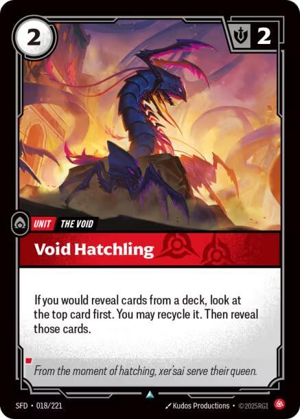 Void Hatchling (018/221) [Spiritforged]