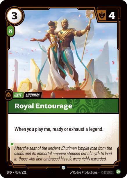 Royal Entourage (039/221) [Spiritforged]