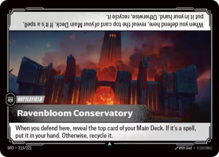 Ravenbloom Conservatory (215/221) [Spiritforged]