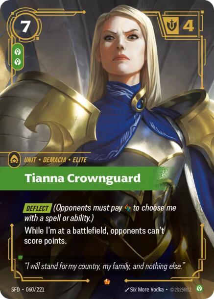 Tianna Crownguard (060/221) [Spiritforged]